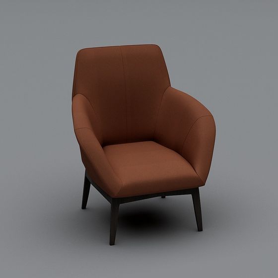 Cozy Lounge Chair 3D model