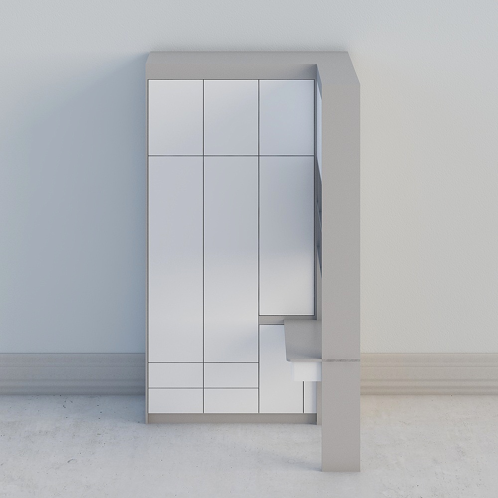 Urban Storage Cabinet 3D model