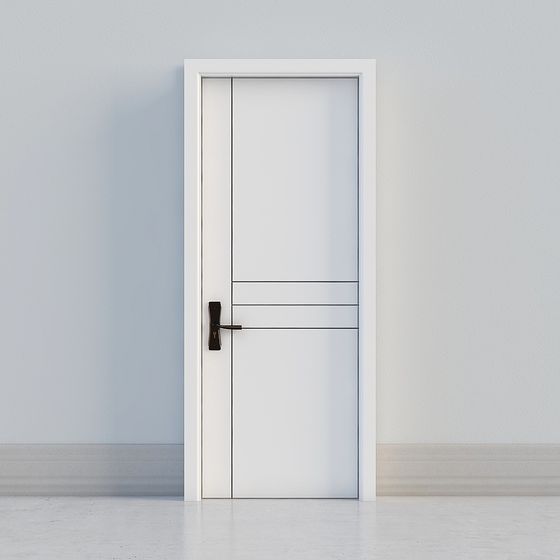 Minimalist Door 3D model