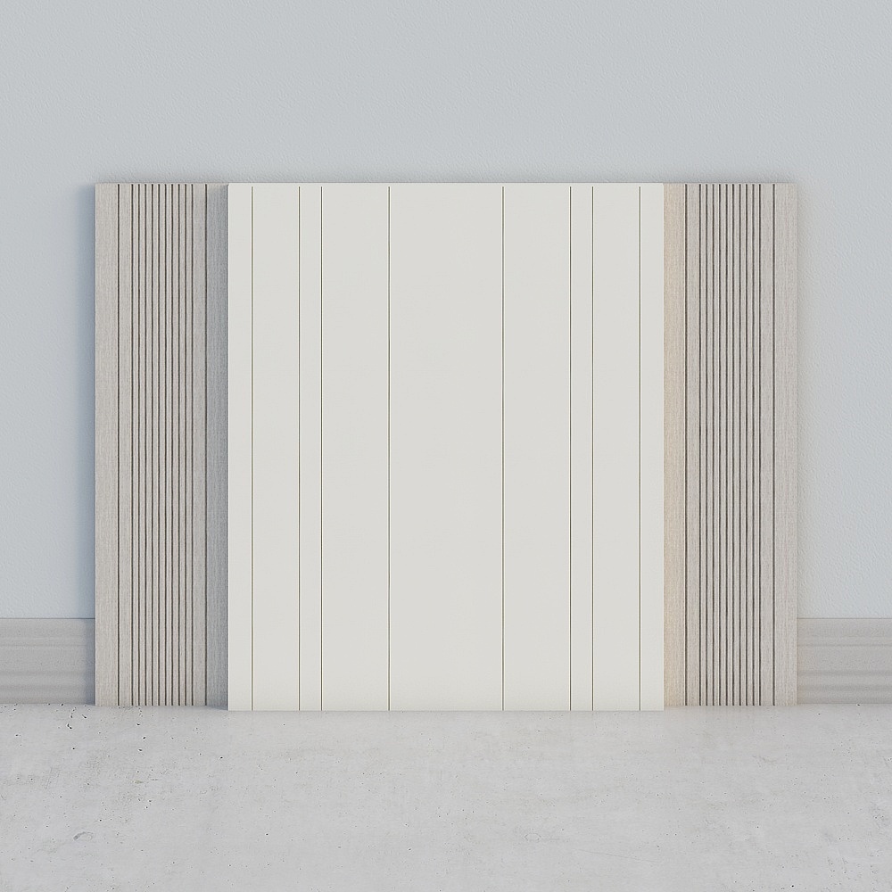 Background wall of modern bedroom