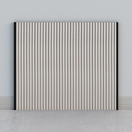 Metal Striped Screen 3D model