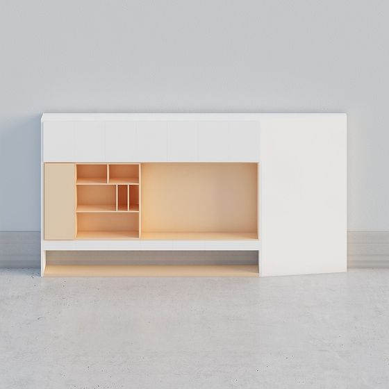 Urban Shelf 3D model for Modern Interiors
