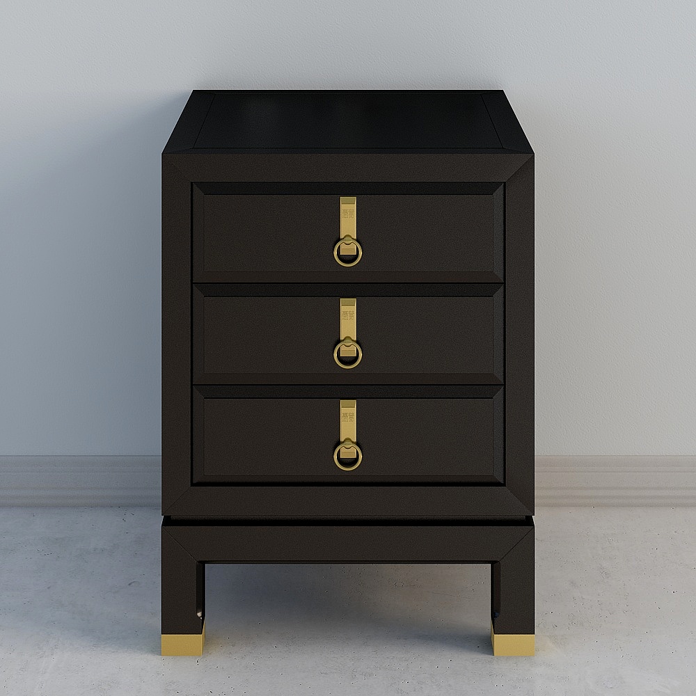 Urban Corner Nightstand 3D model