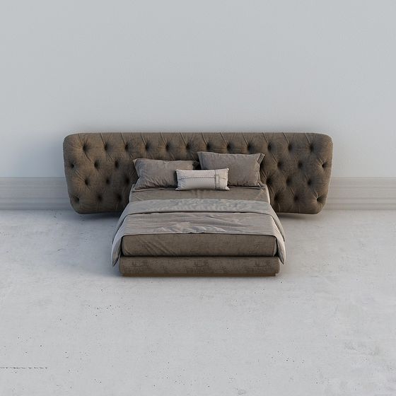 Urban Luxe Bed 3D model