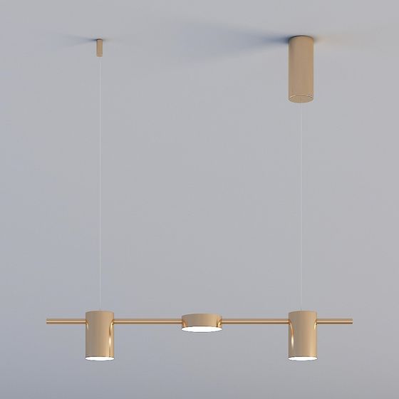 Linear Light Fixture 3D model