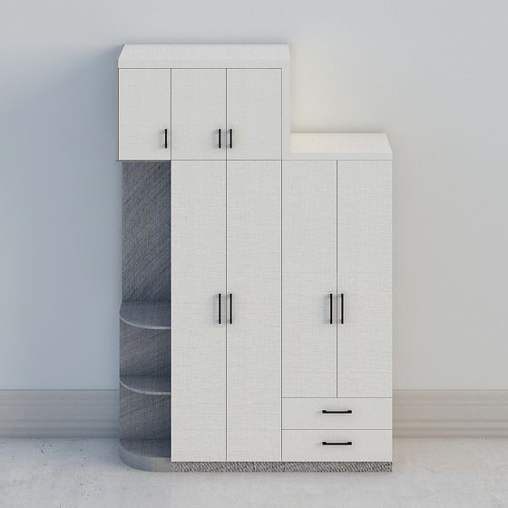 Urban Storage Cabinet 3D model