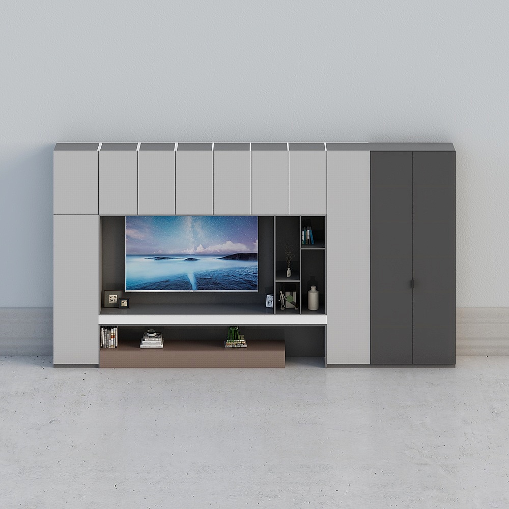 現代簡約電視櫃