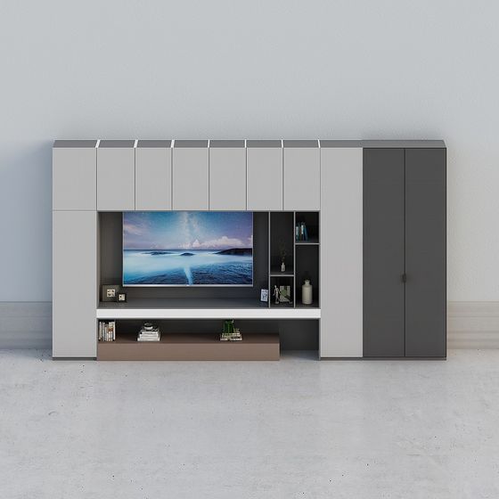 現代簡約電視櫃