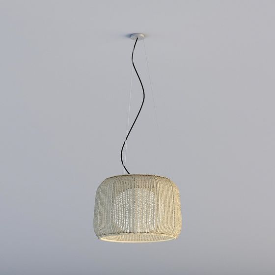 Elegant Low Poly Chandelier 3D model for Modern Interiors