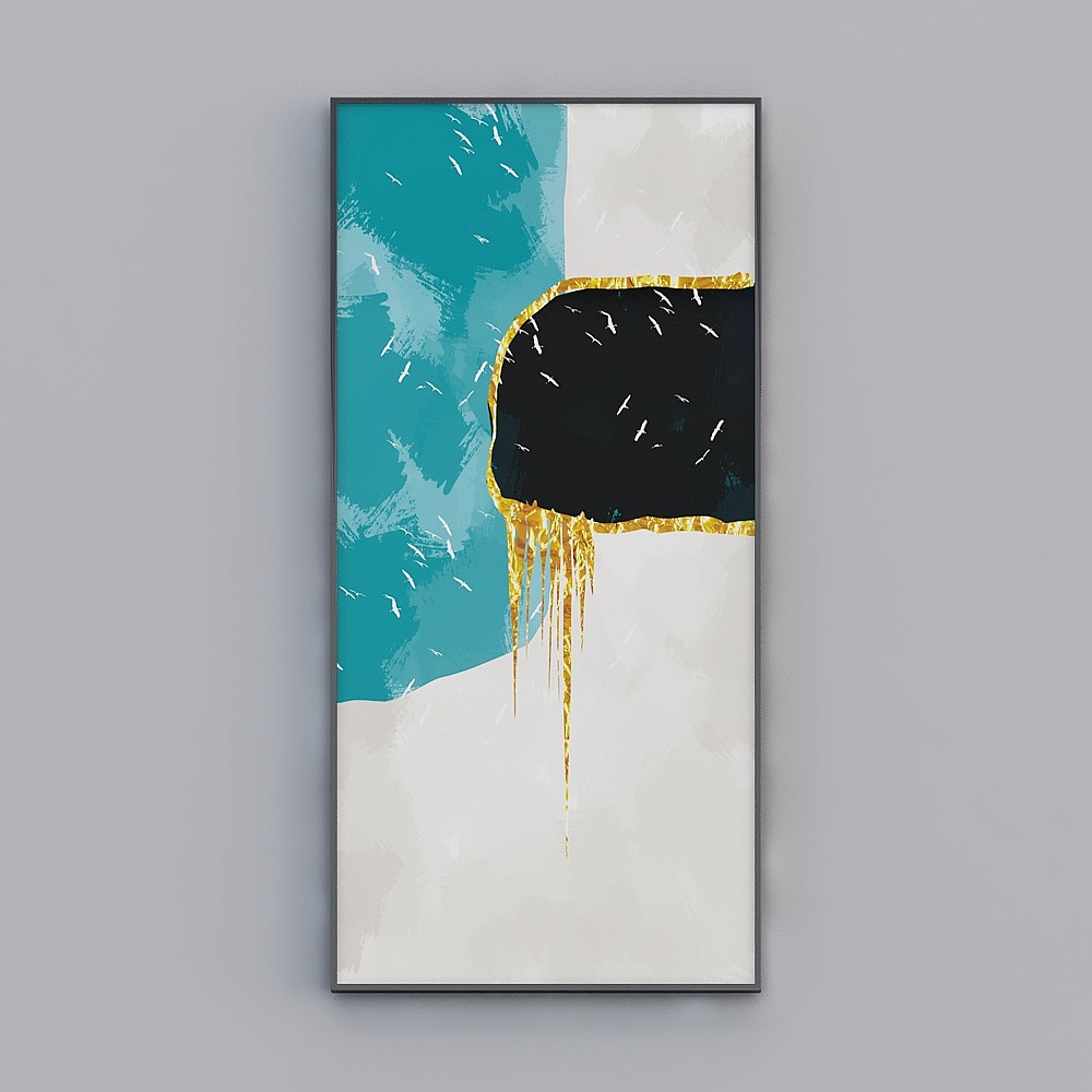 Glorious Fine Paintings - Simple Modern - L-18637 - Abstract Pattern Decorative Paintings