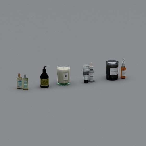 Minimalist 3D Product Models for Urban Elegance