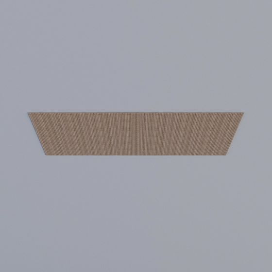 Cozy Wooden Ceiling 3D model