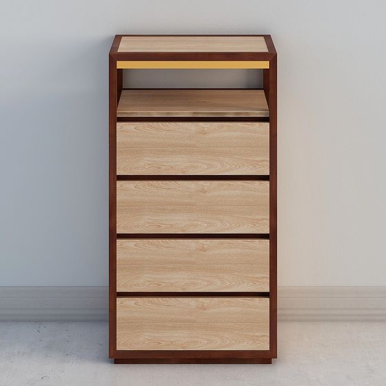 Urban Bookshelf 3D model for Modern Aesthetics