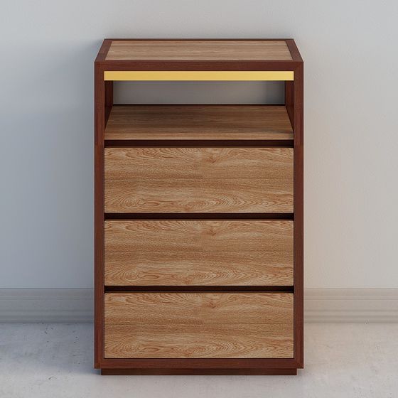 Urban Alley Side Cabinet 3D model