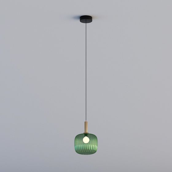 Stylish 3D Pendant Light Model for Contemporary Spaces