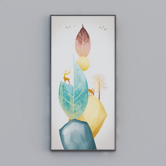 Nature's Song Low-Poly 3D Model Art