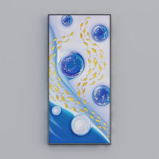 Fantasy Underwater World 3D Model