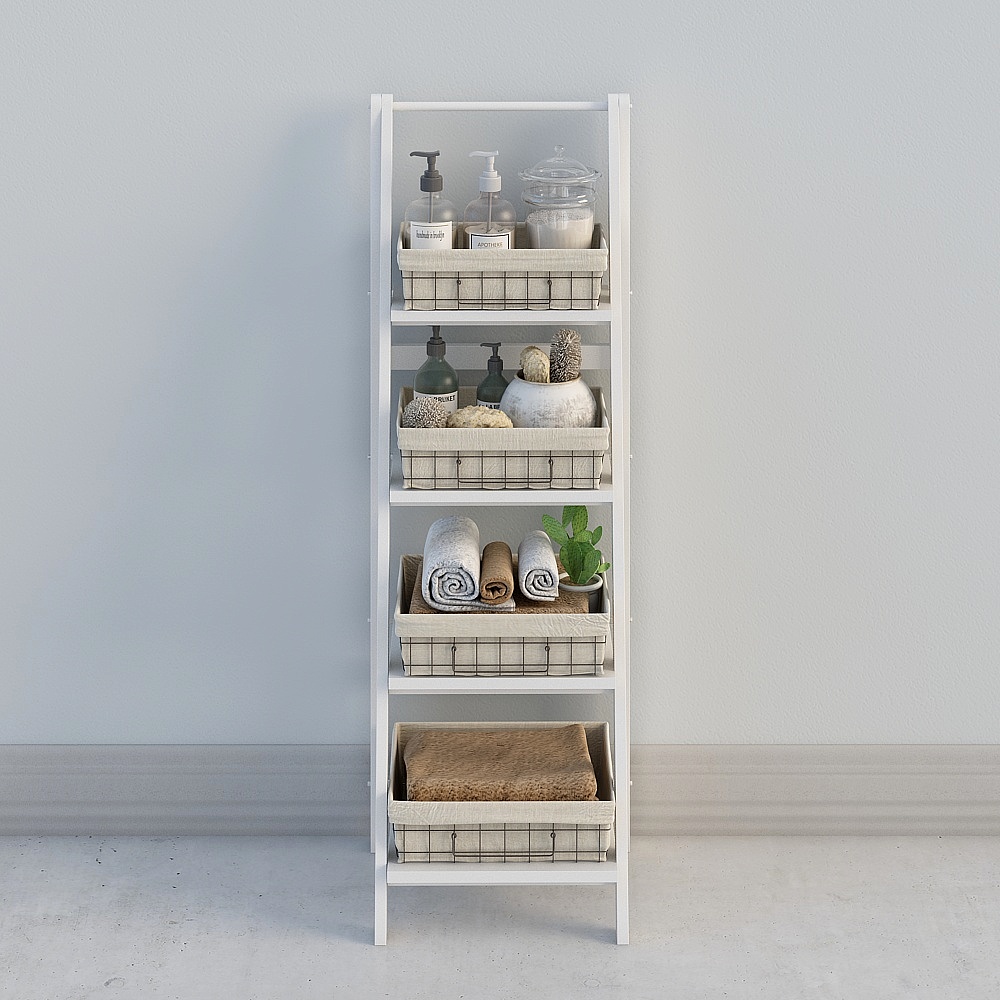 캐비닛 랙 장식 랙