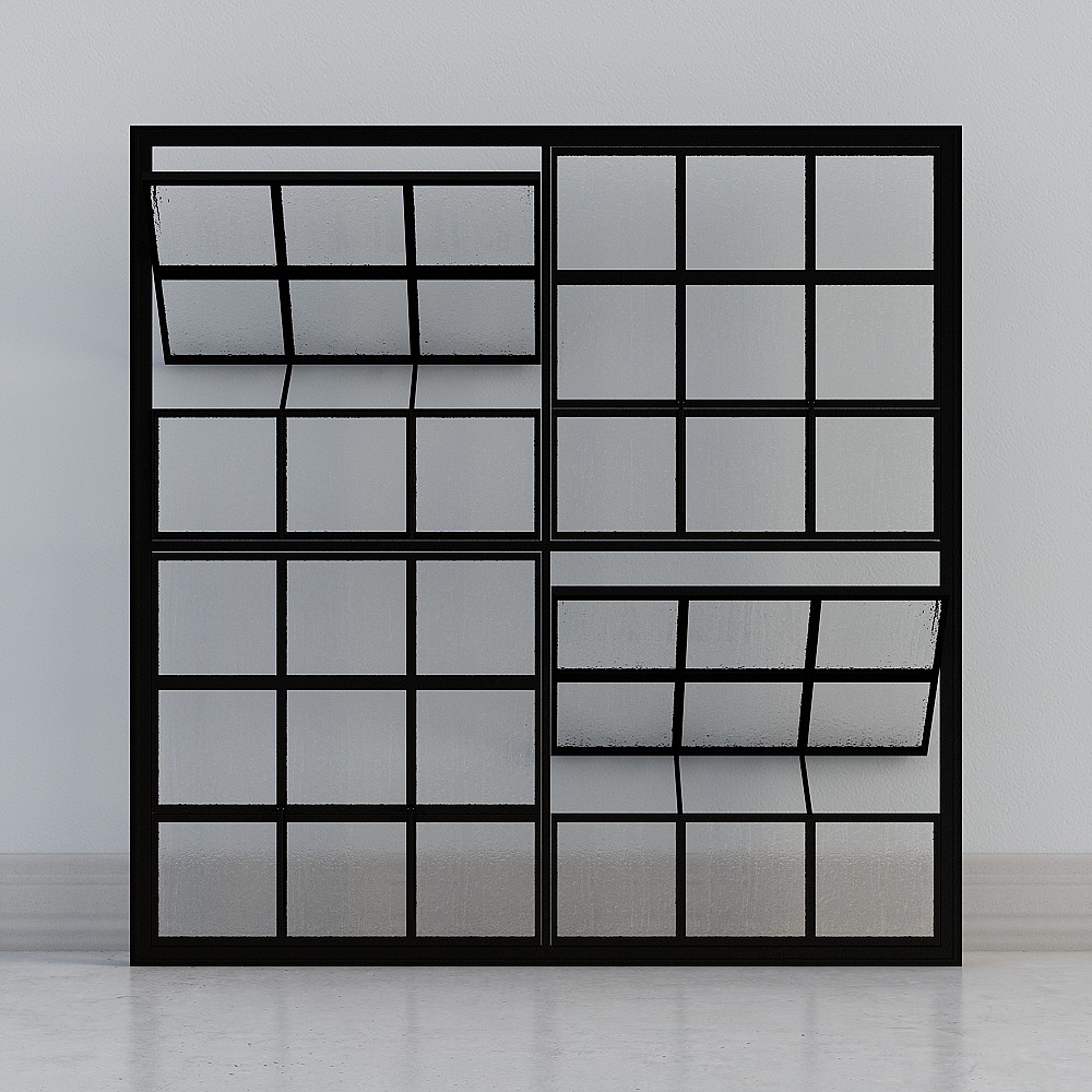 ศิลปะแต่งเหล็กอุตสาหกรรม-หน้าต่าง 003-xs