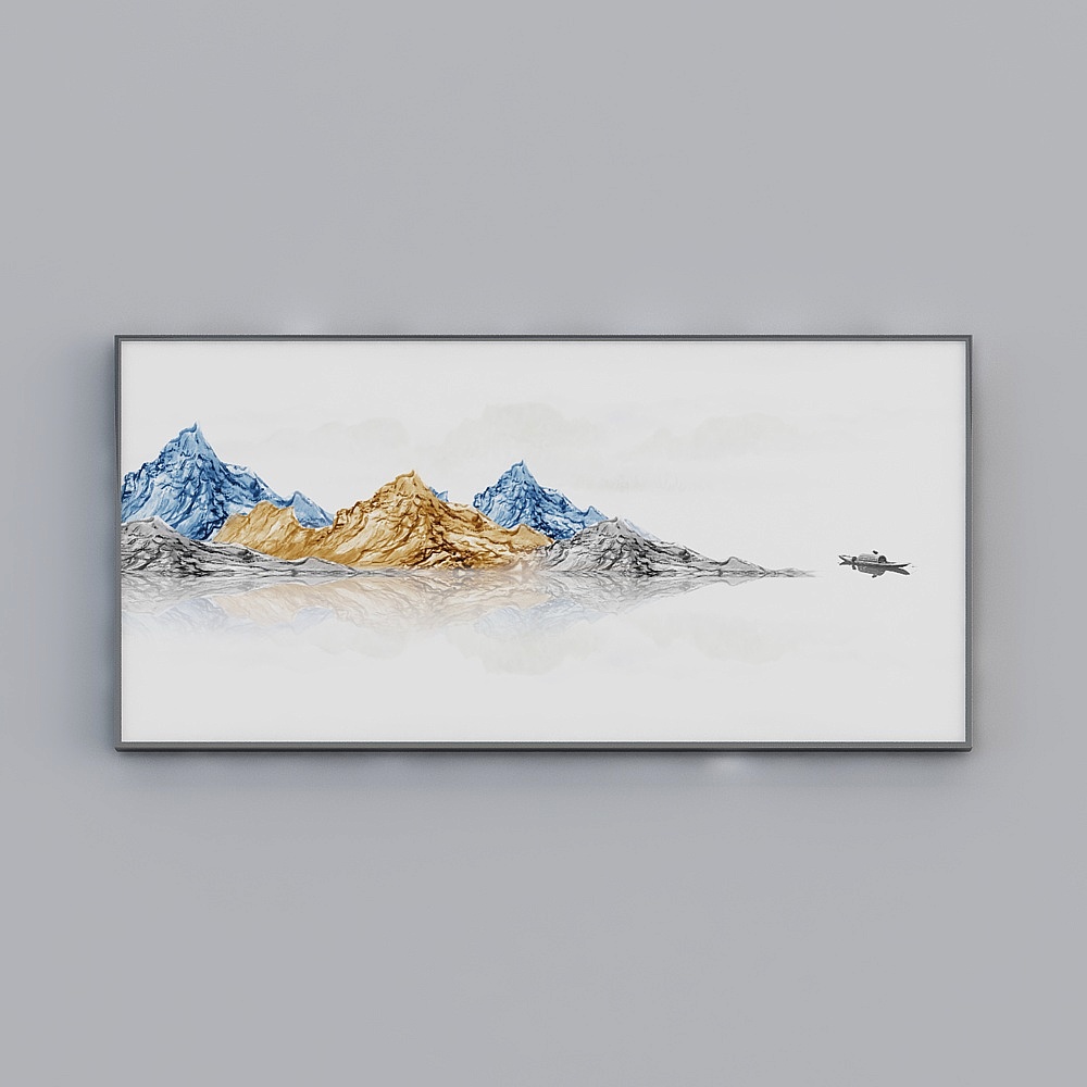 Glorious Fine Painting - Simple Modern - L-23290 - Abstract Pattern Decorative Painting