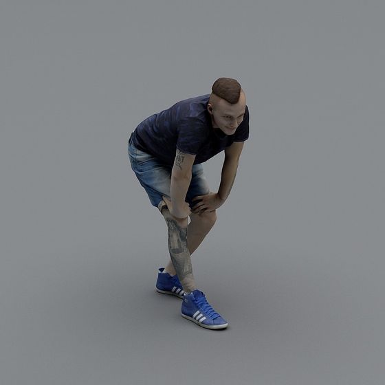 Urban Runner 3D model