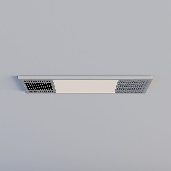 Minimalist Ceiling Vent 3D model