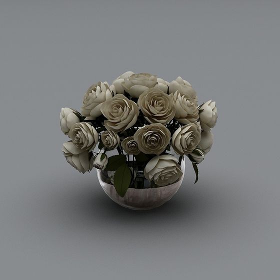 Метро ваза с цветами