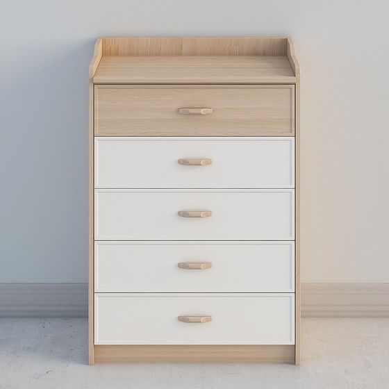 Urban Alley Storage Cabinet 3D model