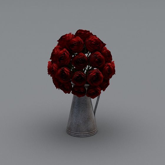 Rose of Love 3D Model