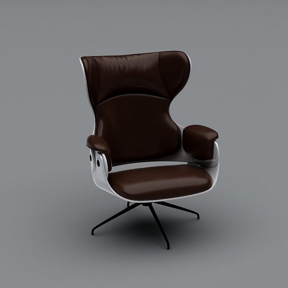 Futuristic Low-Poly Chair 3D model