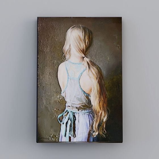 Dreamy Girl 3D model