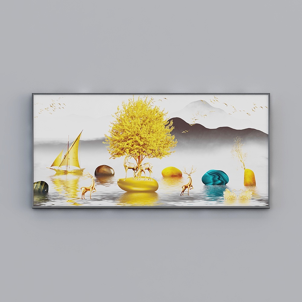 Glorious Fine Paintings - Simple Modern - L-25900 - Animal Pattern Decorative Paintings