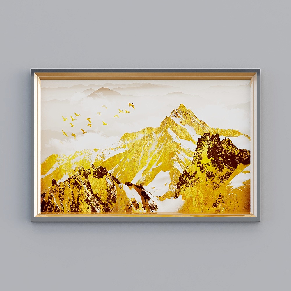 Glorious Fine Painting - European-L-7588 - Landscape Decoration Painting