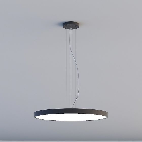 Modern Minimalist Suspension Light 3D model