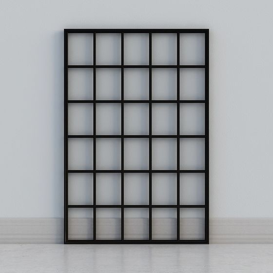 Industrial Grid Shelf 3D model