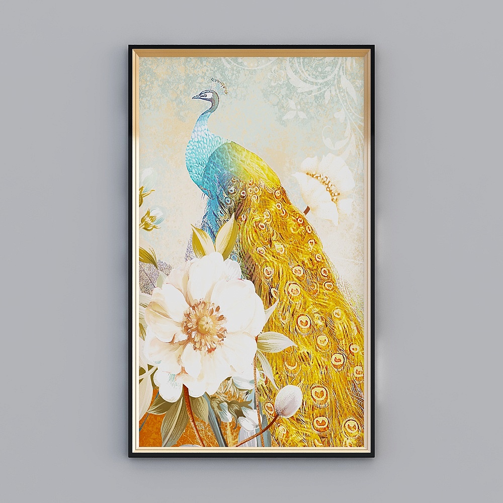 Glorious Good Painting - European-GFN-6260 - Animal Pattern Decorative Painting