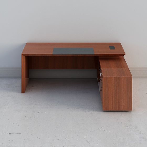 Bureau-Level Shift 3D Model for Home Office