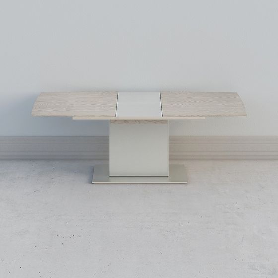 Expandable Dining Table 3D model