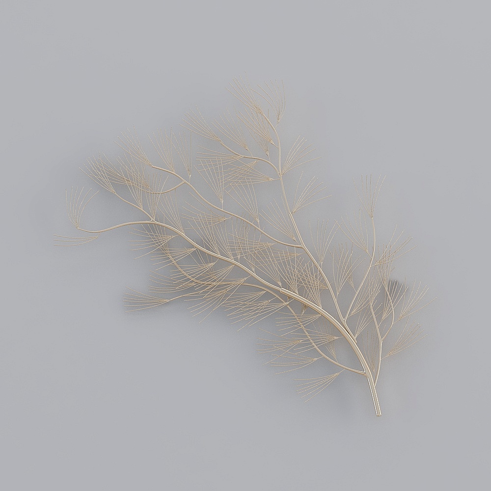 подвеска из сухой ветки