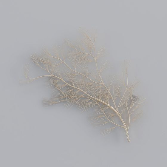 подвеска из сухой ветки