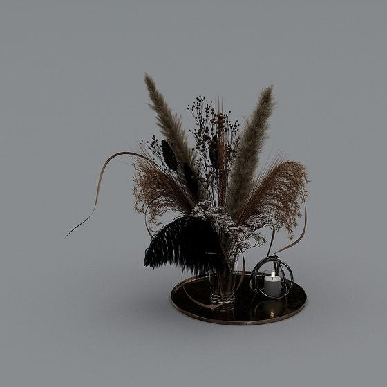 Autumn Bouquet 3D model