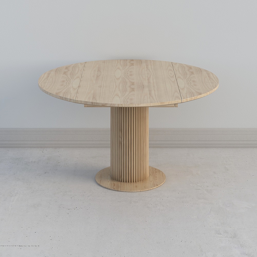 새로운 원형 식탁 - 오픈