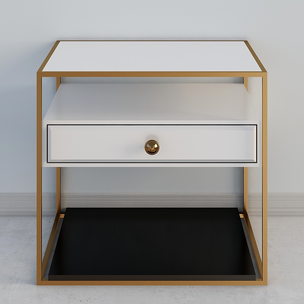 Urban Elegance Nightstand 3D model