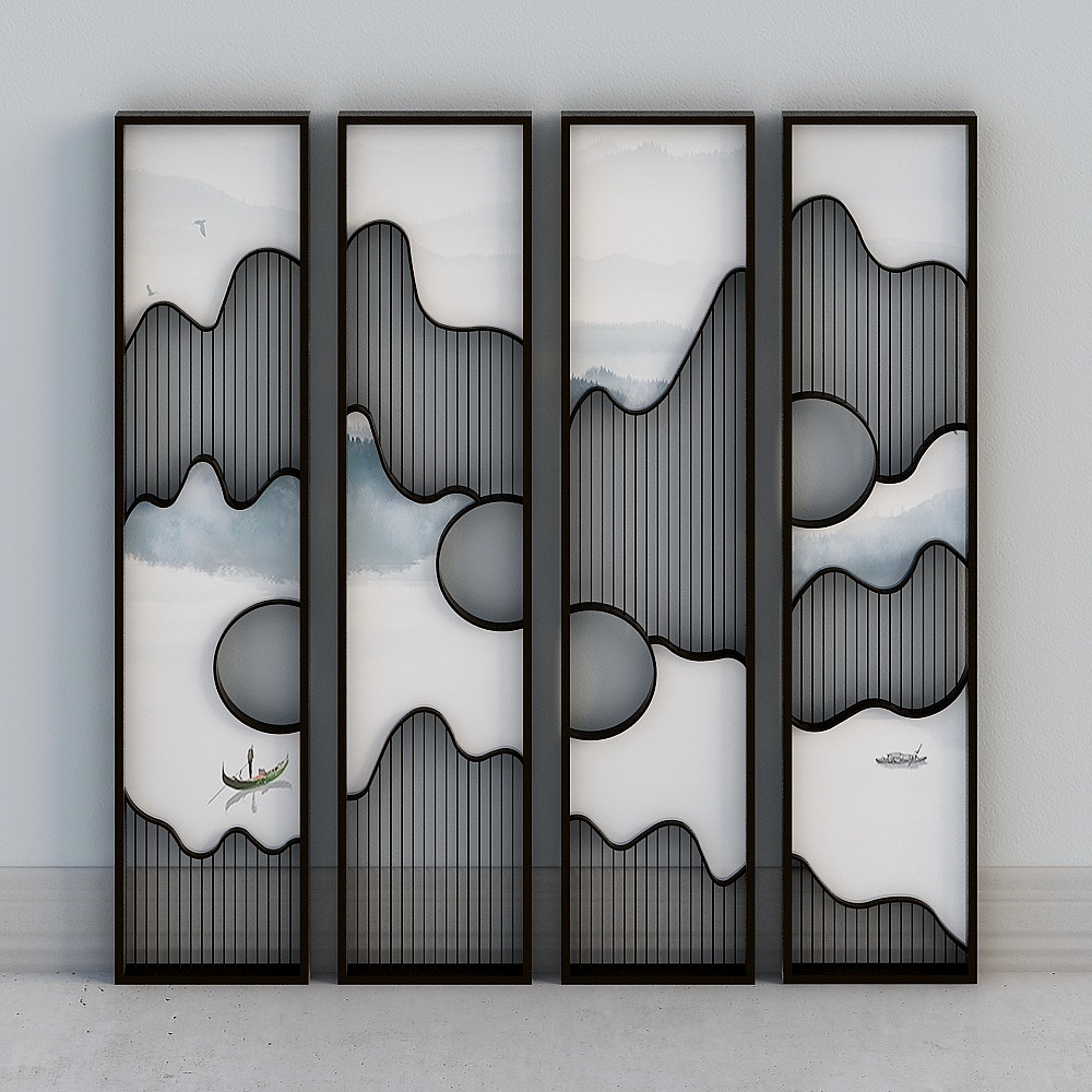 中國風格隔斷屏風