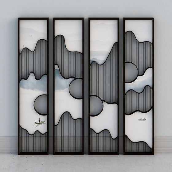 中國風格隔斷屏風