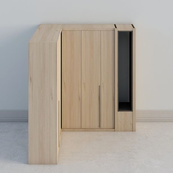 City Window Cabinet 3D model