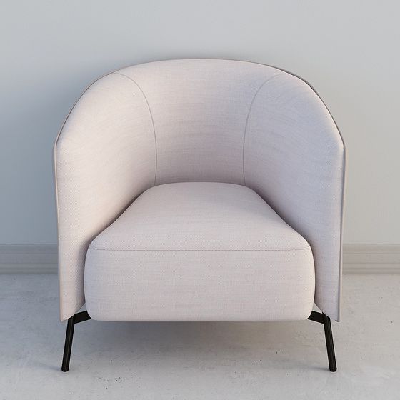 Cozy Lounge Chair 3D model