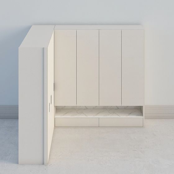 Urban Storage Cabinet 3D model