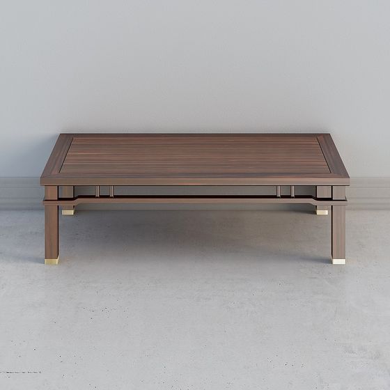 Low-Poly Coffee Table 3D model