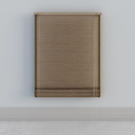 Bamboo Rolling Blind Door 3D model for Creative Projects